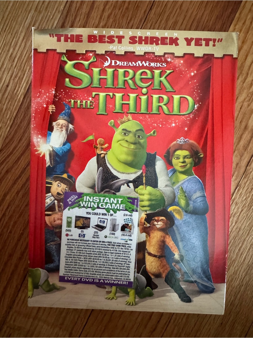 Shrek the Third DVD
